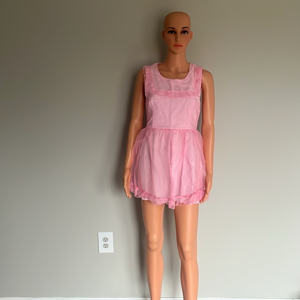 ‼️NWT‼️Dolls Kill X Sugar Thrillz Pixi Land Organza Babydoll Dress Medium